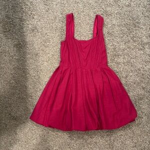 NWOT burgundy dress from Anthropologie